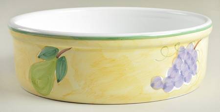 Frutta 9" Round Vegetable Bowl
