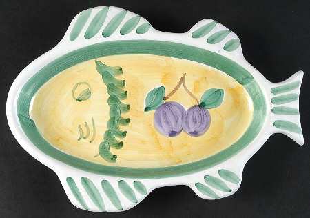 Frutta 10" Fish Plate