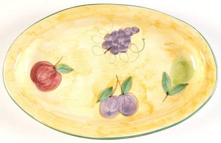 Frutta 14" Oval Serving Platter