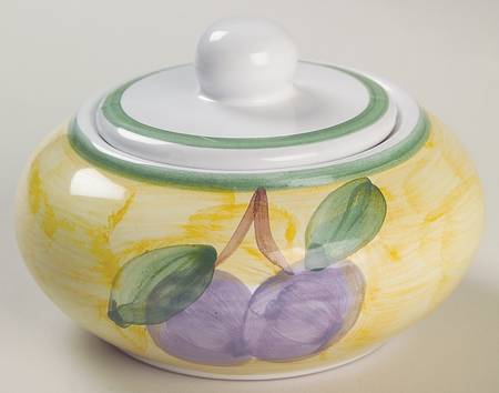 Frutta Sugar Bowl & Lid