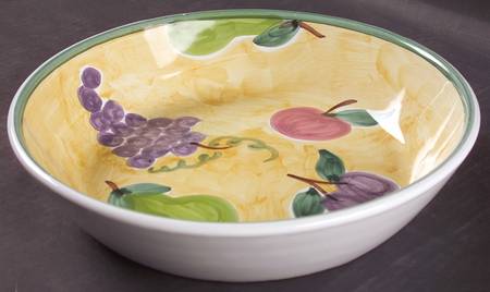 Frutta 10" Round Vegetable Bowl