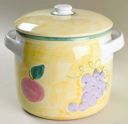 Frutta Bean Pot & Lid