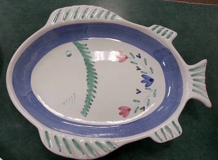 Giardino 14" Fish Platter