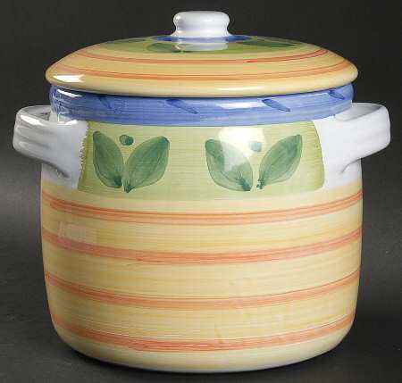 Girasole Bean Pot & Lid