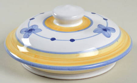 Marina (Blue&Yellow) Lid for Small Canister