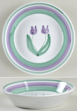 Meadow 8" Soup/Pasta Bowl by Caleca