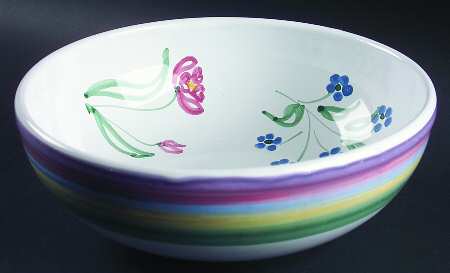 Meadow 9" Salad Serving Bowl
