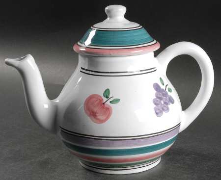 Orchard Teapot & Lid