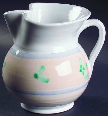 Peach Garland 32 Oz Pitcher