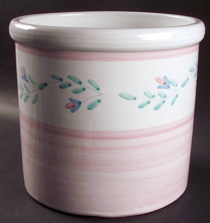Pink Garland 10" Planter