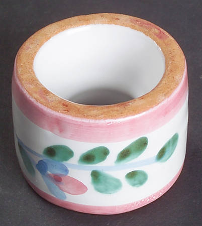 Pink Garland Napkin Ring