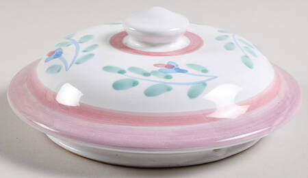 Pink Garland Lid for Small Canister