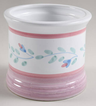 Pink Garland Medium Canister No Lid