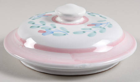 Pink Garland Lid for Large Canister