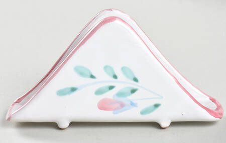 Pink Garland Napkin Holder