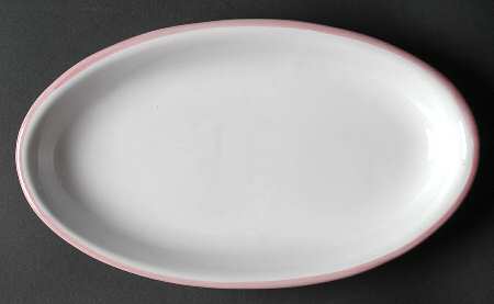 Pink Garland Relish/Gravy Underplate