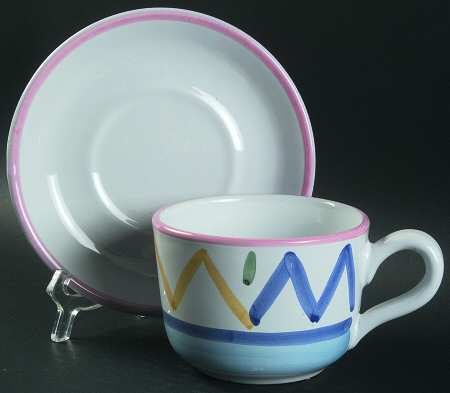 Sole Oversized Cup & Saucer Set