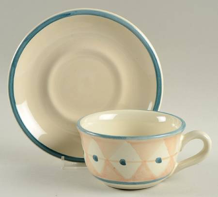 Sparagio Flat Cup & Saucer Set