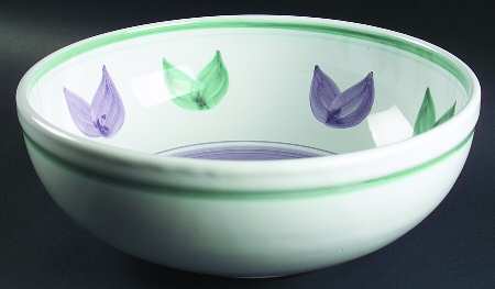 Violetta 10" Large Salad Serving Bowl