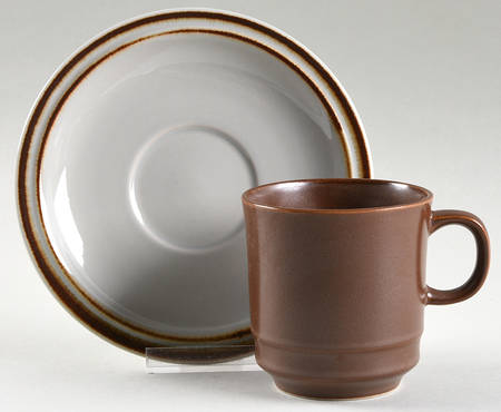 Malaga Flat Cup & Saucer Set