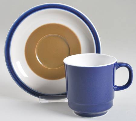 Polaris Flat Cup & Saucer Set