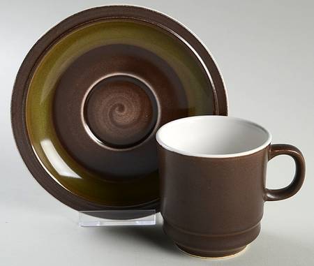 Regency Flat Cup & Saucer Set