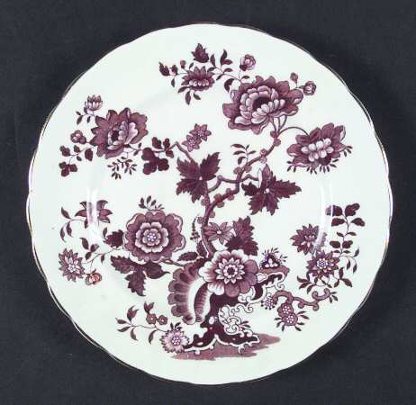 Mandarin Brown Salad Plate