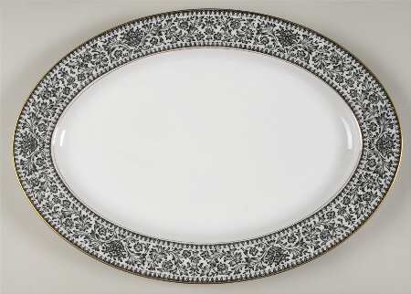 Castile 16" Oval Serving Platter