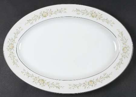 Eloquence 14" Oval Serving Platter