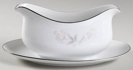 Rosecrest Gravy Boat with Attached Underplate