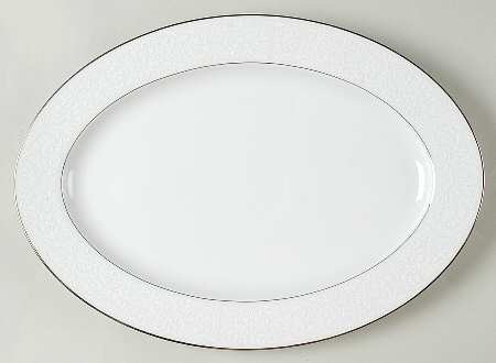 Young Lace 14" Oval Serving Platter