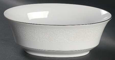 Young Lace 9" Oval Vegetable Bowl