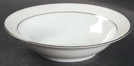 Young Lace Rim Fruit/Dessert (Sauce) Bowl