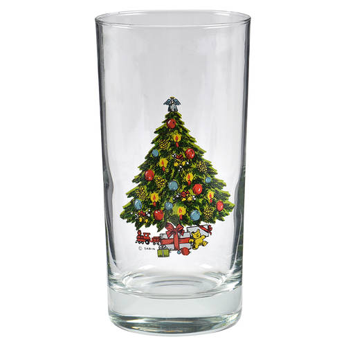 Christmas 12 Oz Glassware Tumbler