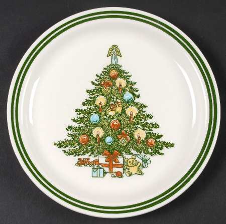Christmas Salad Plate