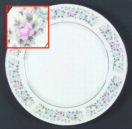 Flower Garden 12" Chop Plate (Round Platter)