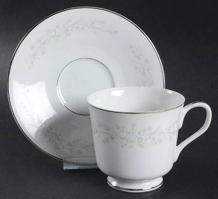 Remembrance Footed Cup & Saucer Set