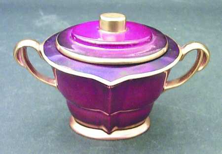 Rouge Royale Sugar Bowl & Lid