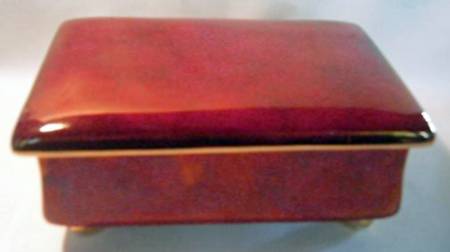 Rouge Royale Rectangular Box with Lid