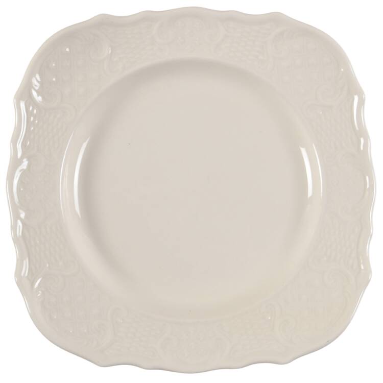 American Traditional Square Salad Plate