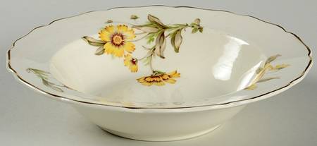 Autumn Mist Rim Soup Bowl
