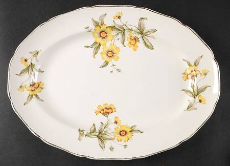 Autumn Mist 11" Oval Serving Platter