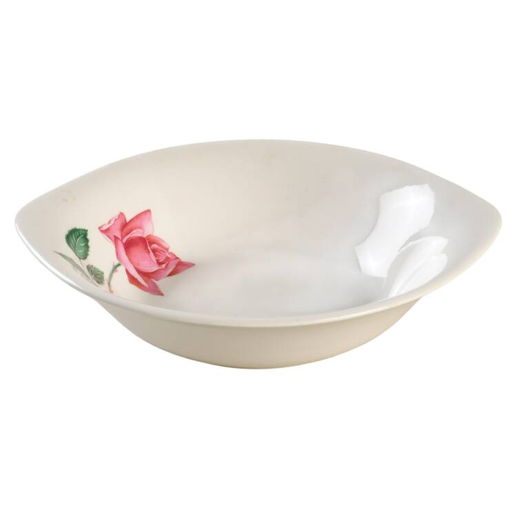 Bermuda Rose (No Trim) Lugged Cereal Bowl