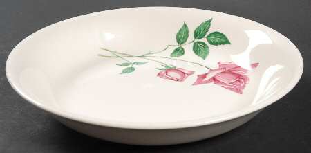 Bermuda Rose (No Trim) Coupe Soup Bowl