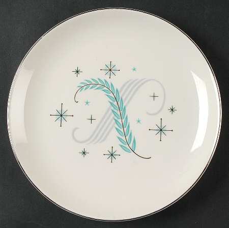 Blue Heaven Salad Plate