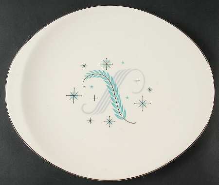 Blue Heaven 13" Oval Serving Platter