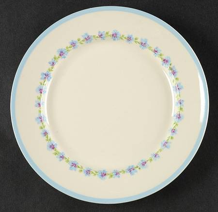 Bonnie Blue Bread & Butter Plate
