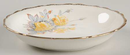 Golden Dawn Coupe Soup Bowl