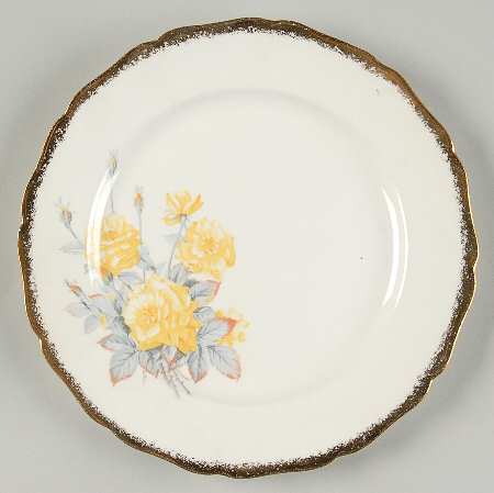 Golden Dawn Salad Plate