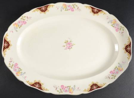 CAN17 16" Oval Serving Platter